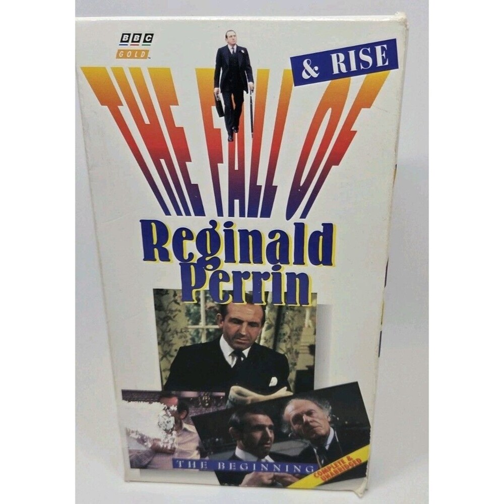 Vintage BBC Gold The Fall And Rise Of Reginald Perrin The Beginning 3 VHS Box...